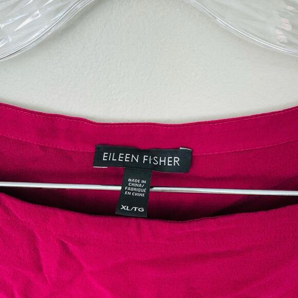 Eileen Fisher Red T Shirt Dress Women’s Size XL - Picture 2 of 7